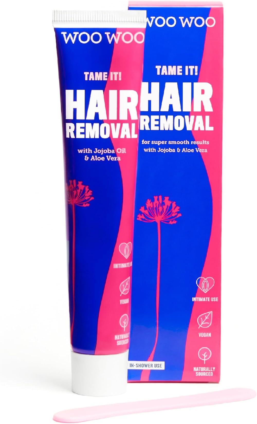 woowoo WooWoo Tame It! Natural Intimate Hair Removal Cream 100ml