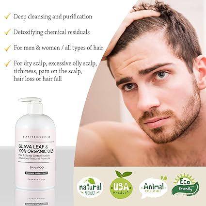 Amazon Com Sent From Earth Guava Leaf 100 Organic Oils Hair