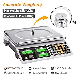 BROMECH Price Computing Scale, 66lb Digital