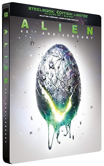 Alien [4K Ultra HD + Blu-ray - Édition Limitée SteelBook 40ème Anniversaire]