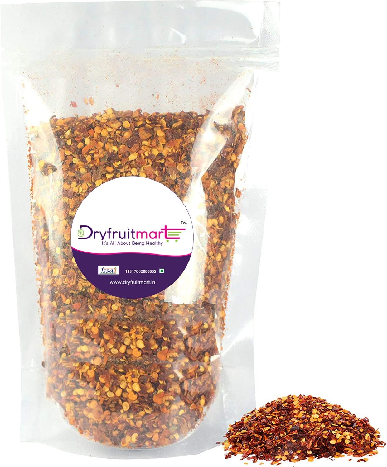 Dried Red Chilli flakes seasonings for pizza 250g