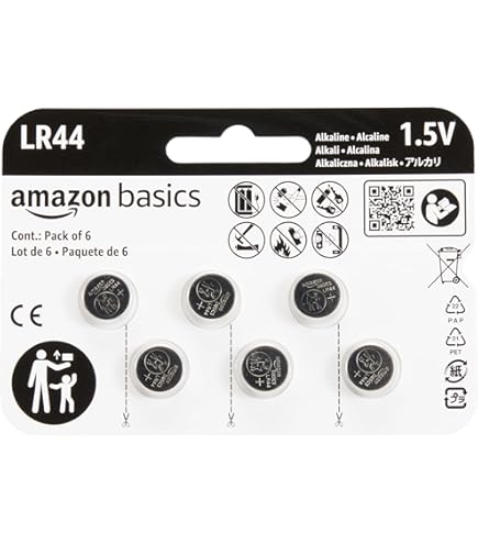 Batterie Energizer LR44 12 Pezzi - Alcaline A Bottone, 1.5V, Per Telecomandi E Dispositivi - Foto 5