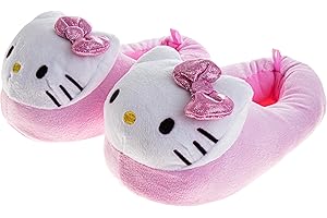 JOSMO Hello Kitty Sanrio Sweethearts Strawberry Short Cake Harry Potter Slippers for Girl Boy Kitty Cat Slipper Indoor Cute Plush House Shoes for Kids Sizes: 5-10 Toddlers 11-13 Little kids 2-5 Big Kids