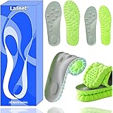 Steppers 4D Soft Memory Foam Insoles Shoe Boot Inserts for Men and Women- Trim (Size 5.5 to 11) to Fit Arch Support for Foot Pain Relief, Cloud Soles for All-Day Comfort (2 Pairs for Man and Woman)