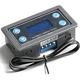 JESSINIE DC12V LED Digital Time Delay Relay Module XY-WJ01 Programmable Control Switch Timer Circuit