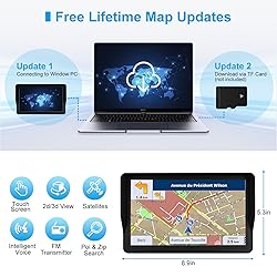 9'' GPS Navigator for Car Truck RV - Touchscreen