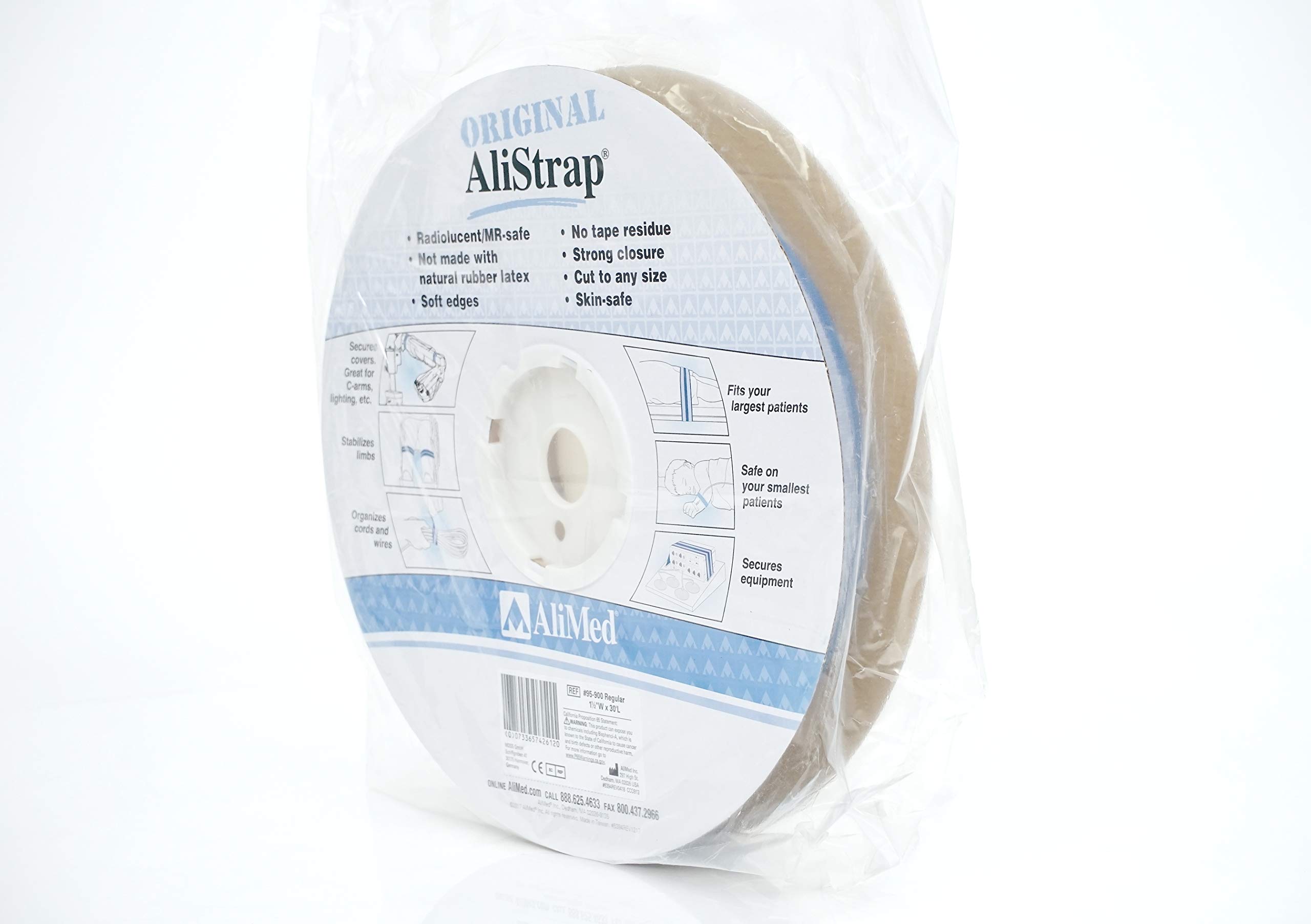 ALIMED INC ALISTRAP Hook and Loop ROLL, 1.5" X 30', 95-900 (Case of 1)