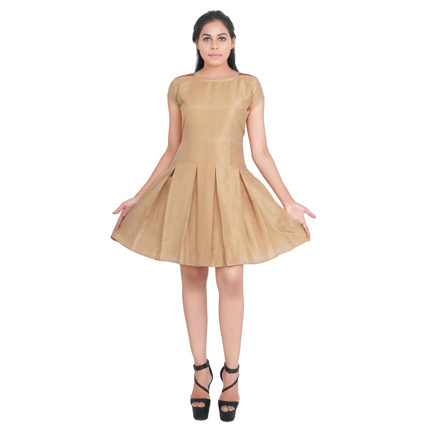 indo western short dress