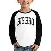 tagyum Big Brother T Shirt Toddler Boys Raglan Long Sleeve Shirts Big Bro Announcement Tshirts Kids Fall Clothes Tops