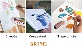 Artme Tear Off Palette 36 Sheets 23x30.5cm Wax Coated Paper with Thumb Hole view 3