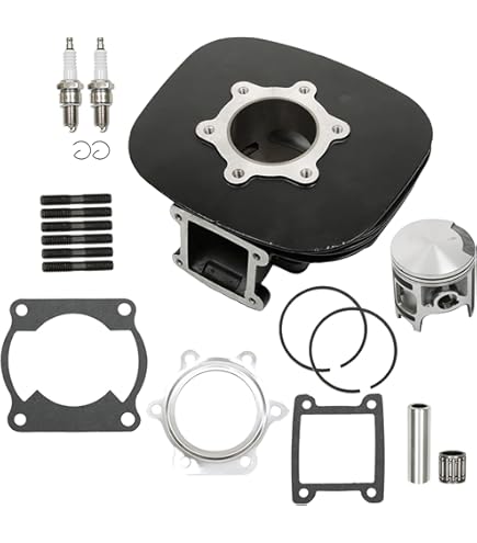 Cylinder Head Piston Gasket Top End Kit For Yamaha Banshee 350 1987-2006 - Foto 10