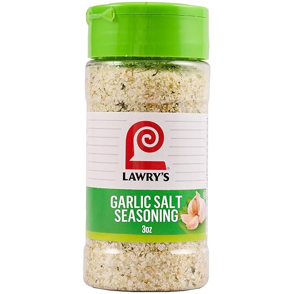 LAWRY’S COARSE GROUND WITH PARSLEY GARLIC SALT, 3...