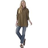 Pact Organic Cotton Women's Lightweight Oversized Shirt