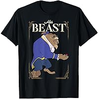 Amazon.com: Disney Beauty and The Beast #Beast Big Face Portrait T