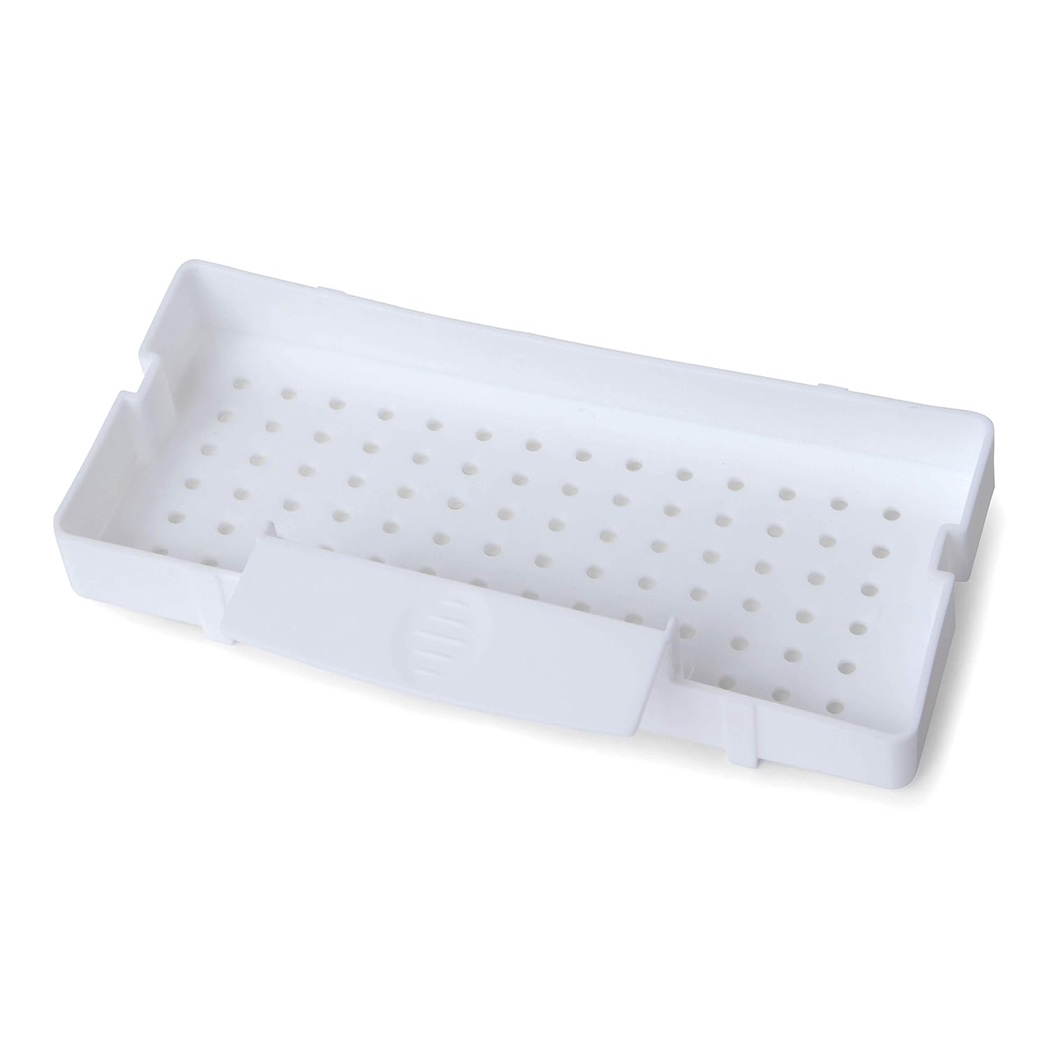 Professional Disinfectant Box – Removable Sterilizing Tray, Self Draining Basket, Viewing Window - Cleans Nail, Hair, Salon and Spa Equipment – 9x5x3" – By HairDay Care : Beauty