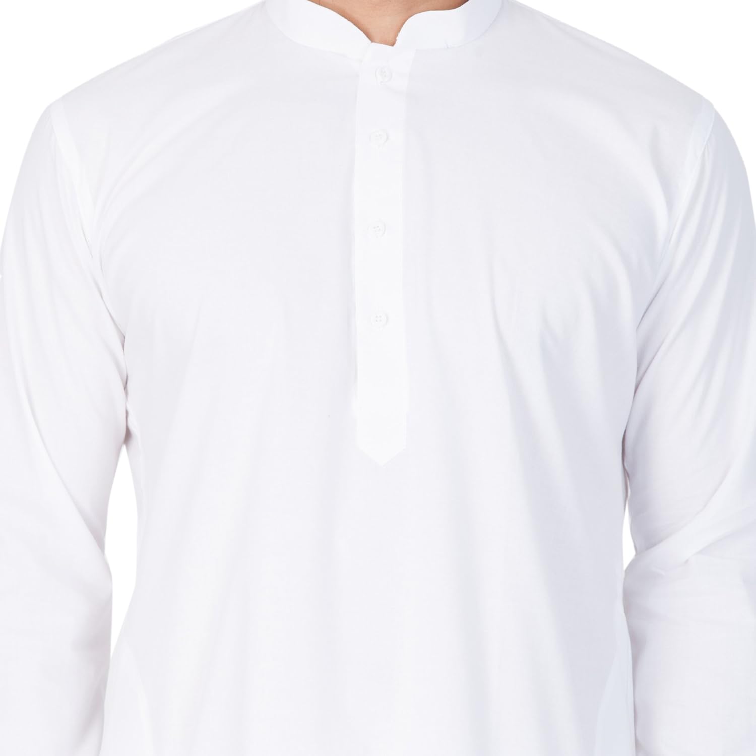 vastramay mens cotton kurta, pyjama & dupatta set (white_vasmkwh000npcwhnd)