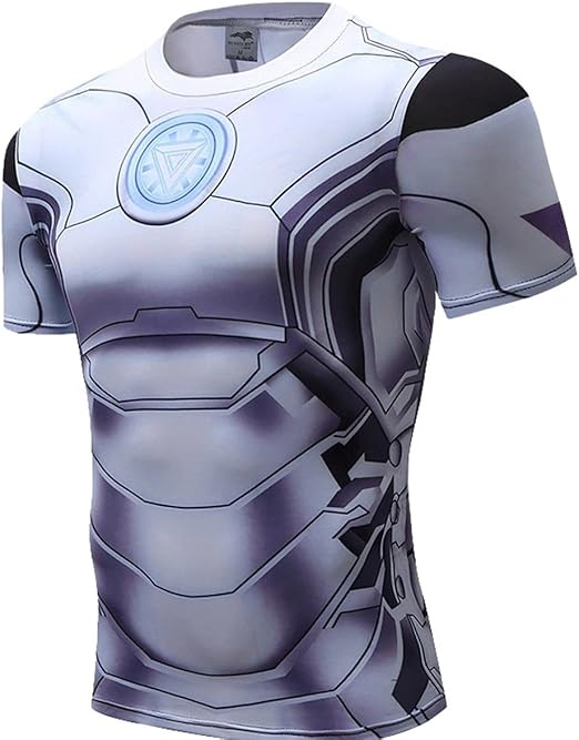 camisetas de compresion superheroes