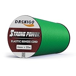 DASKIGO Elastic Bungee Shock Cord 3-8mm
