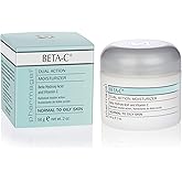 Pharmagel Beta-C Dual Action Moisturizer Normal to Oily Skin | Brightening and Smoothing Face Moisturizer | Pore Minimizer &amp; Rejuvenation - 2 oz.