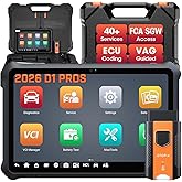 OTOFIX D1 PROS ECU Coding Diagnostic Scanner, Bi-Directional Scan Tool, 2 Years Updates, FCA Renault SGW, 5X AutoScan 2.0, 40+ Resets, CANFD DoIP, VAG Guided, All System Scan Tool, Upgraded of D1