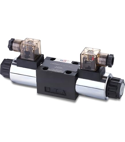 Vanne Hydraulique CETOP 3 NG6 à Solénoïde - 2 Positions, Débit 80 L/min, Pression 315 Bar - Marque Flowfit, Neuf