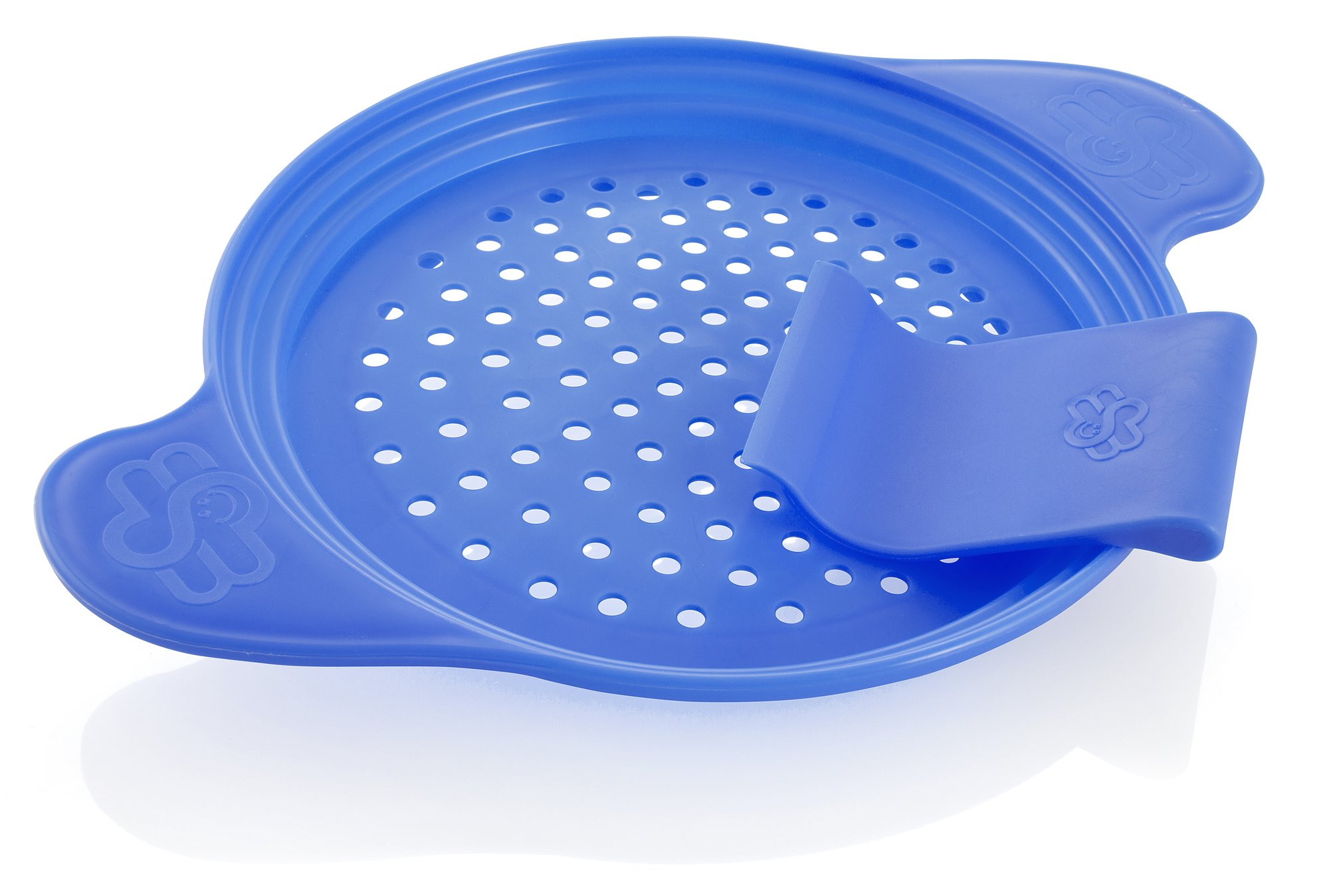Muxel's Spätzlewunder: Spätzle Board/Spätzle Sieve with Grater System, in Blue with Recipes [German Language]