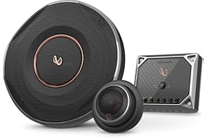 Infinity REF6520CX 2-Way Component System (with Edge-Driven Textile Tweeters - Pair,6.5" 540W Reference Series), 1 Pack