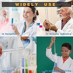 Thick Glass Graduated Cylinder Measuring Liquid Lab