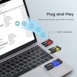 KOOTION 32GB USB 3.0 Flash Drive 5 Pack LED Indicator Mixed Colors view 3