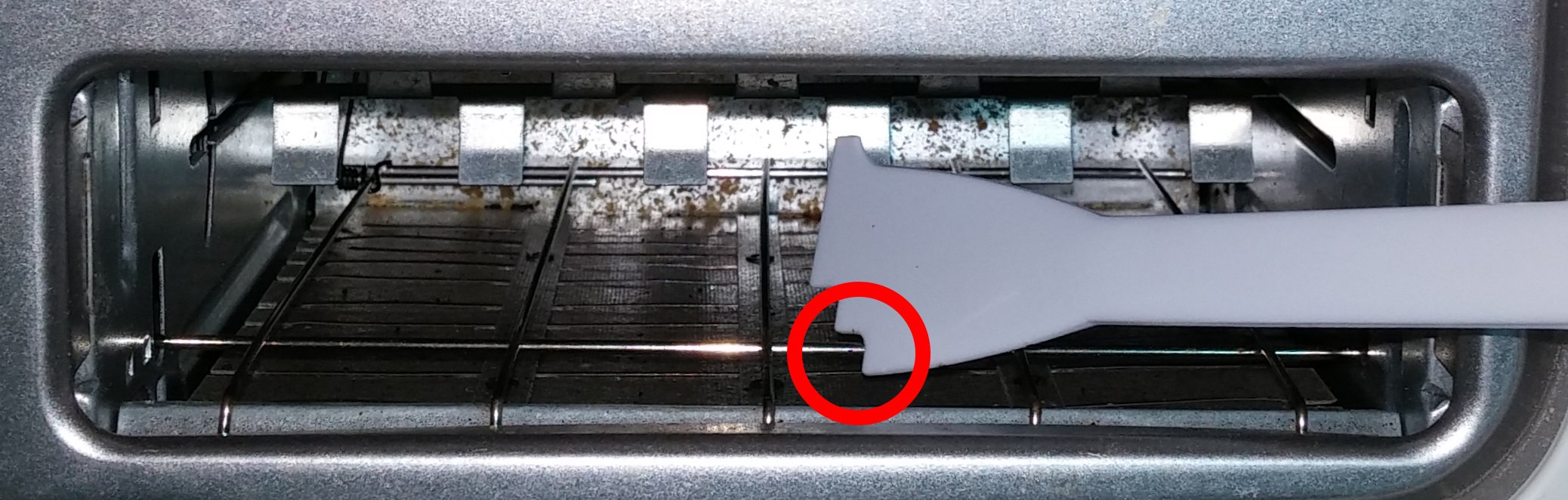 Toaster Cleaning Clean Inside Universal Brush of Toaster Oven and Tray