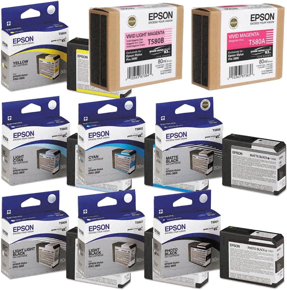 epson 3880 ink set