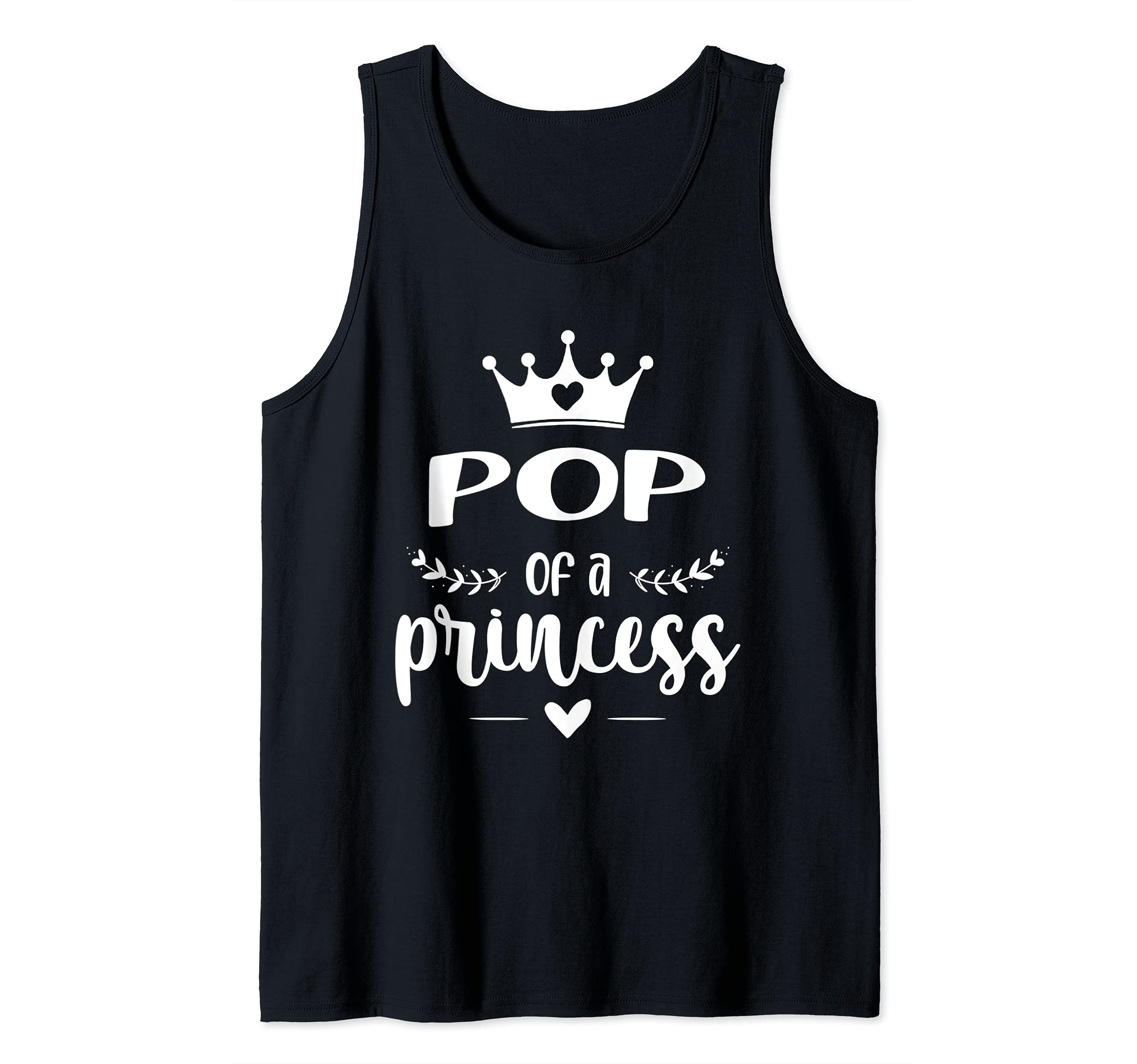 Pop Of A Princess Father's Day Gift For Pop Tank Top