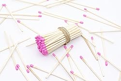 4" Inch Long Wooden Matchsticks Safety Matches