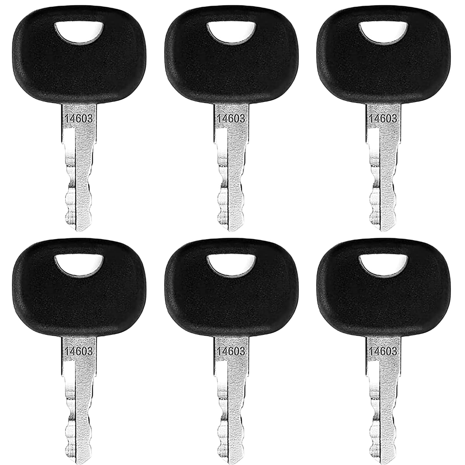 Universal Construction Machinery Key Start Switch Key Master Key Machines Start Switch Key ment Ignition Key 14603 for Mini Excavator Wheel Loader Forklift Tractors