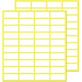 1000 Pieces, 0.75" x 0.3" - Small Labels Stickers to Write on, White Price Pricing Stickers