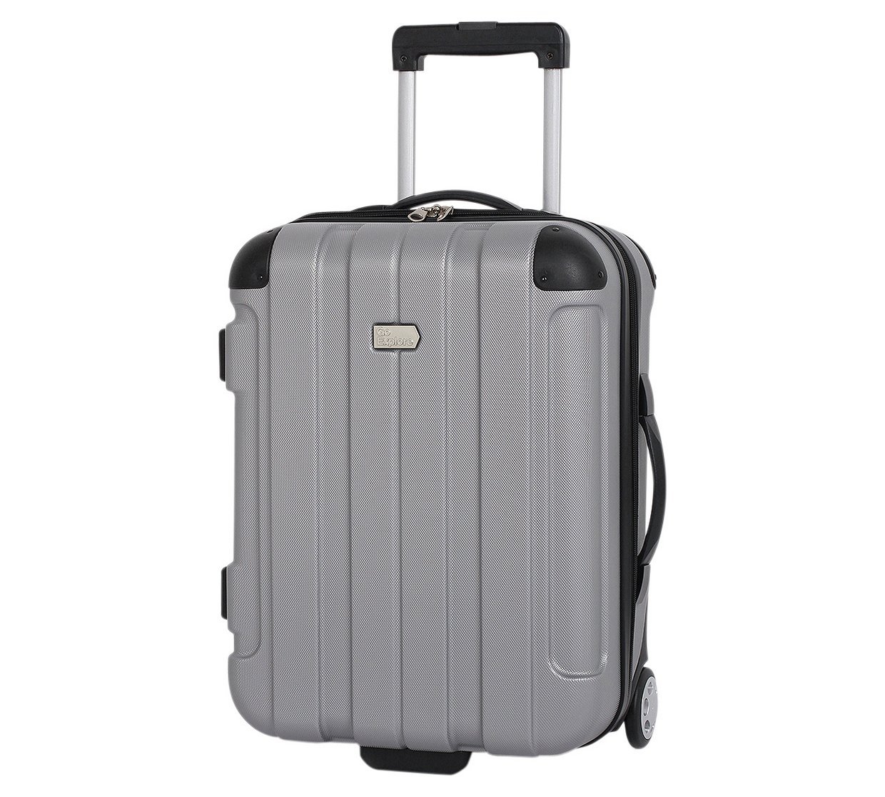 2 wheel hard shell suitcase