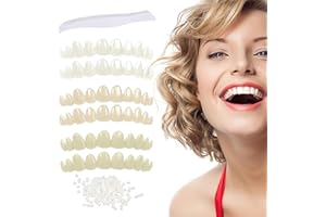 QIFEVIRL Temporary Tooth Repair Kit, Fake Teeth DIY Dental Care Kit for Crowns Filling for Fixing The Missing and Broken, Denture repair kit, Professional Oral Care,Nature and Comfortable to Protect Your Teeth