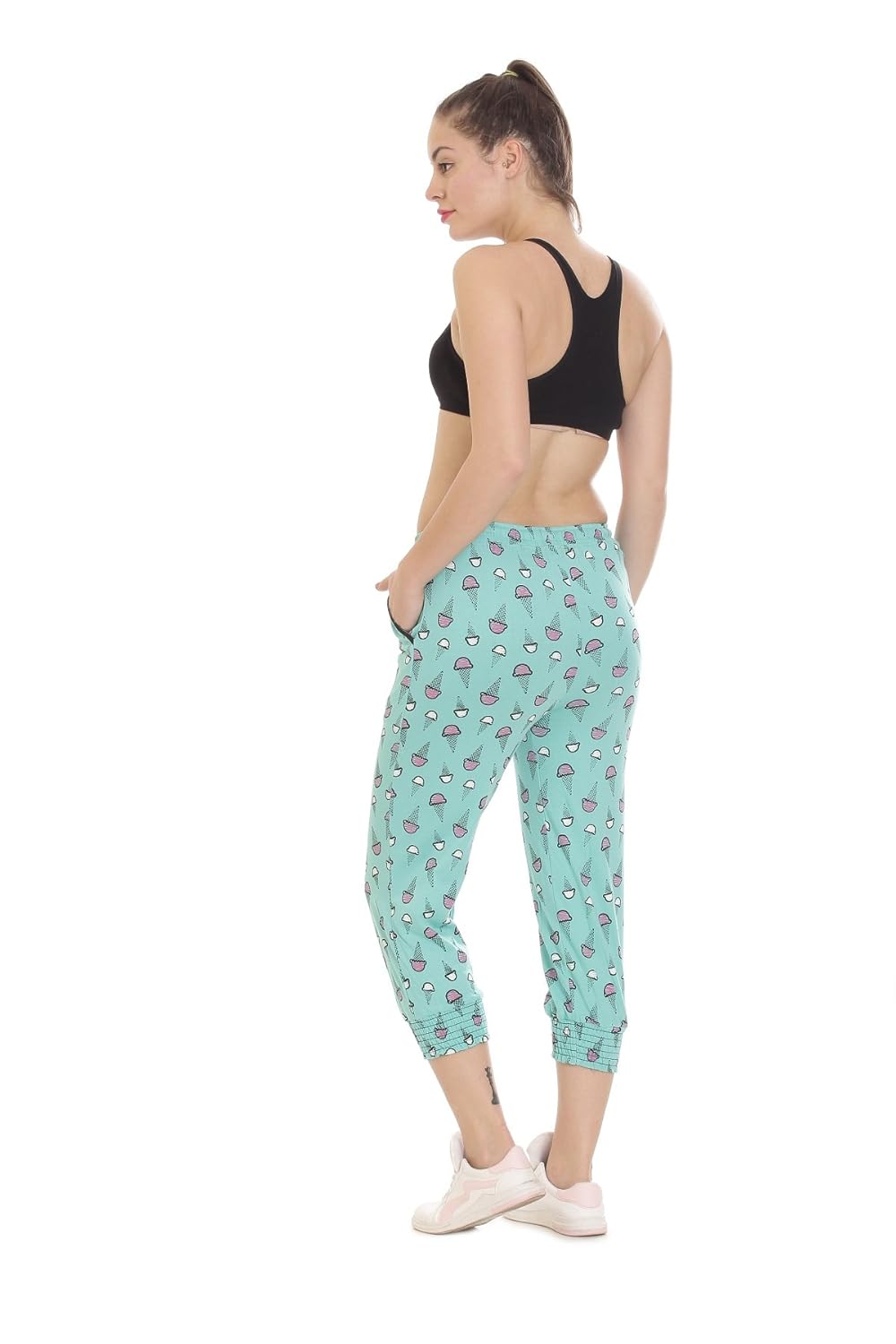 goldstroms women's printed capri