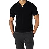 Amazon Essentials Men's Regular-Fit Short-Sleeve Knit Polo Sweater