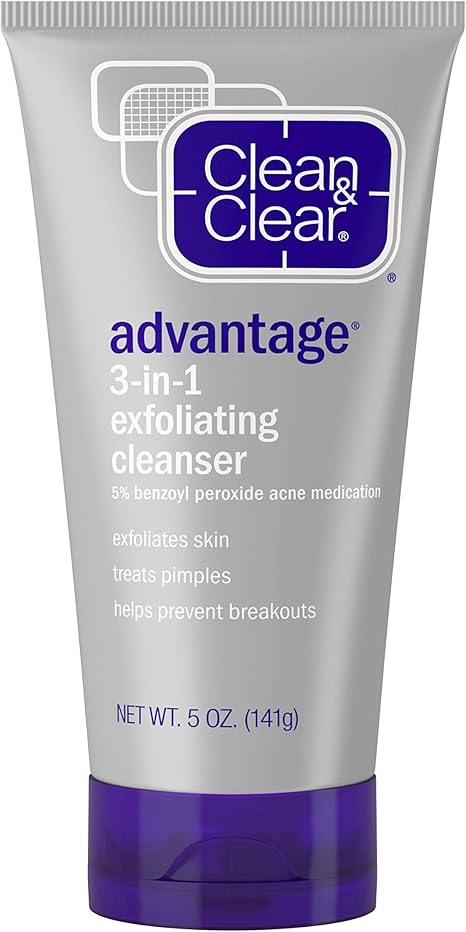 3 in 1 exfoliating cleanser