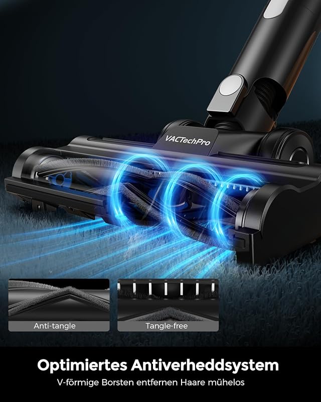 F02 Lite Akku Staubsauger Kabellos 550W/50KPa
