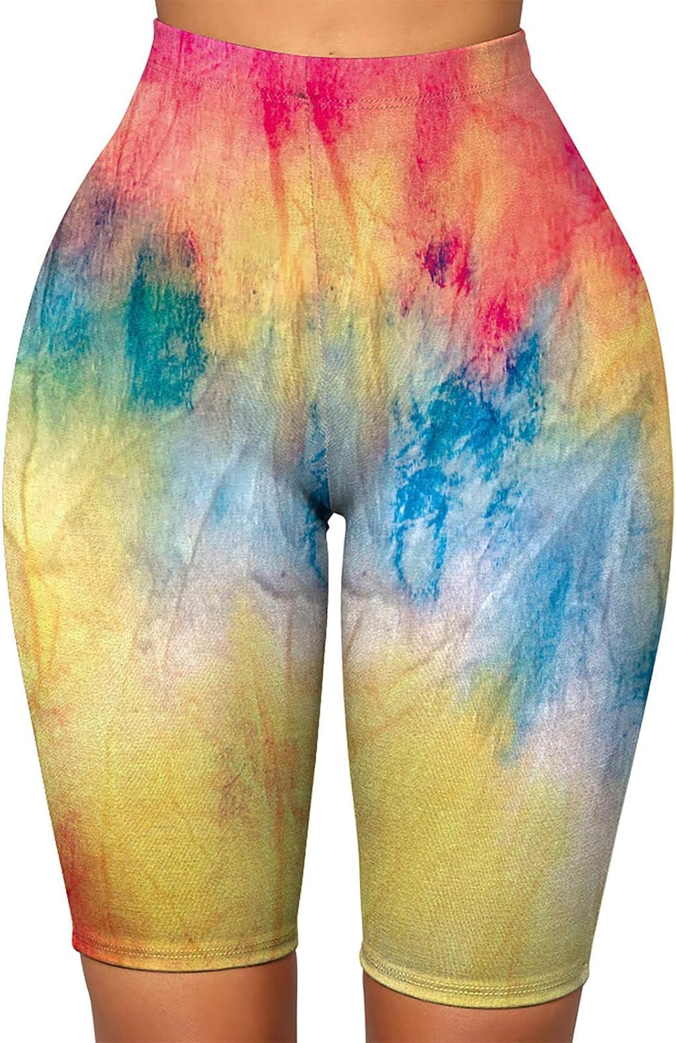 balance athletica tie dye shorts