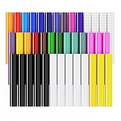 EPRCUT Permanent Vinyl Sheet for Cricut, 12" x