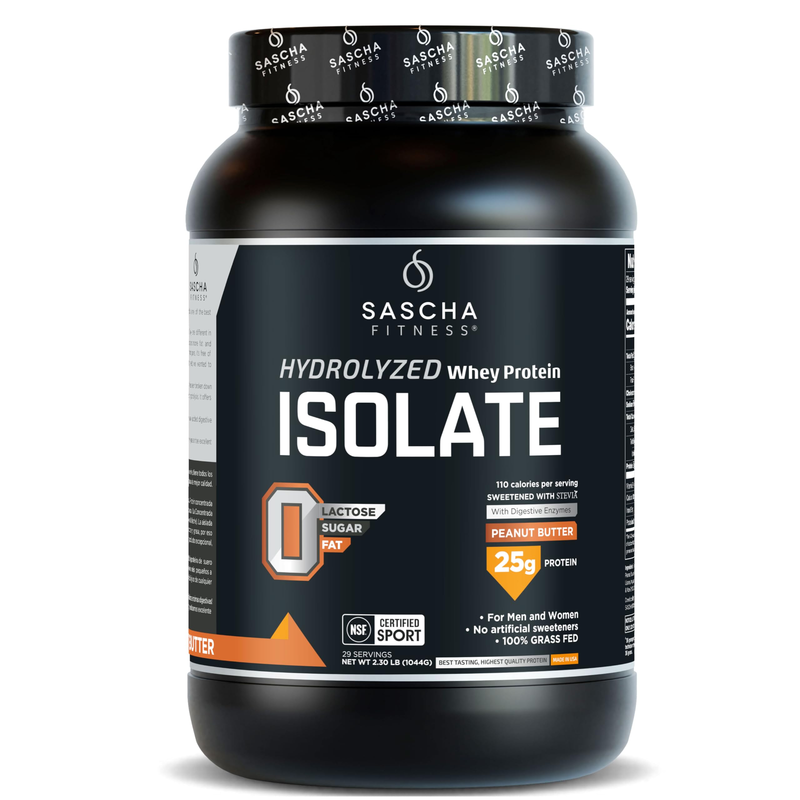 Hydrolyzed Whey Protein Isolate (Peanut Butter)