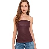 DL1961 Women's Coated Denim Bustier