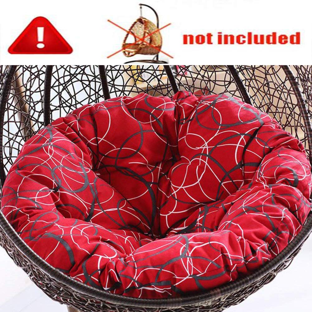 Double Hanging Basket Chair Cushions Bird's Nest Swing Chair Cushion
