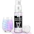 Edible Glitter Spray, 20g Iridescent Luster Dust Edible Glimmer Powder for Sparkling Cocktails, Cake, Cupcakes, Wine, Beverage, Food Grade Shimmer Dust Powder for Baking, Drinks, Cookies Decoration