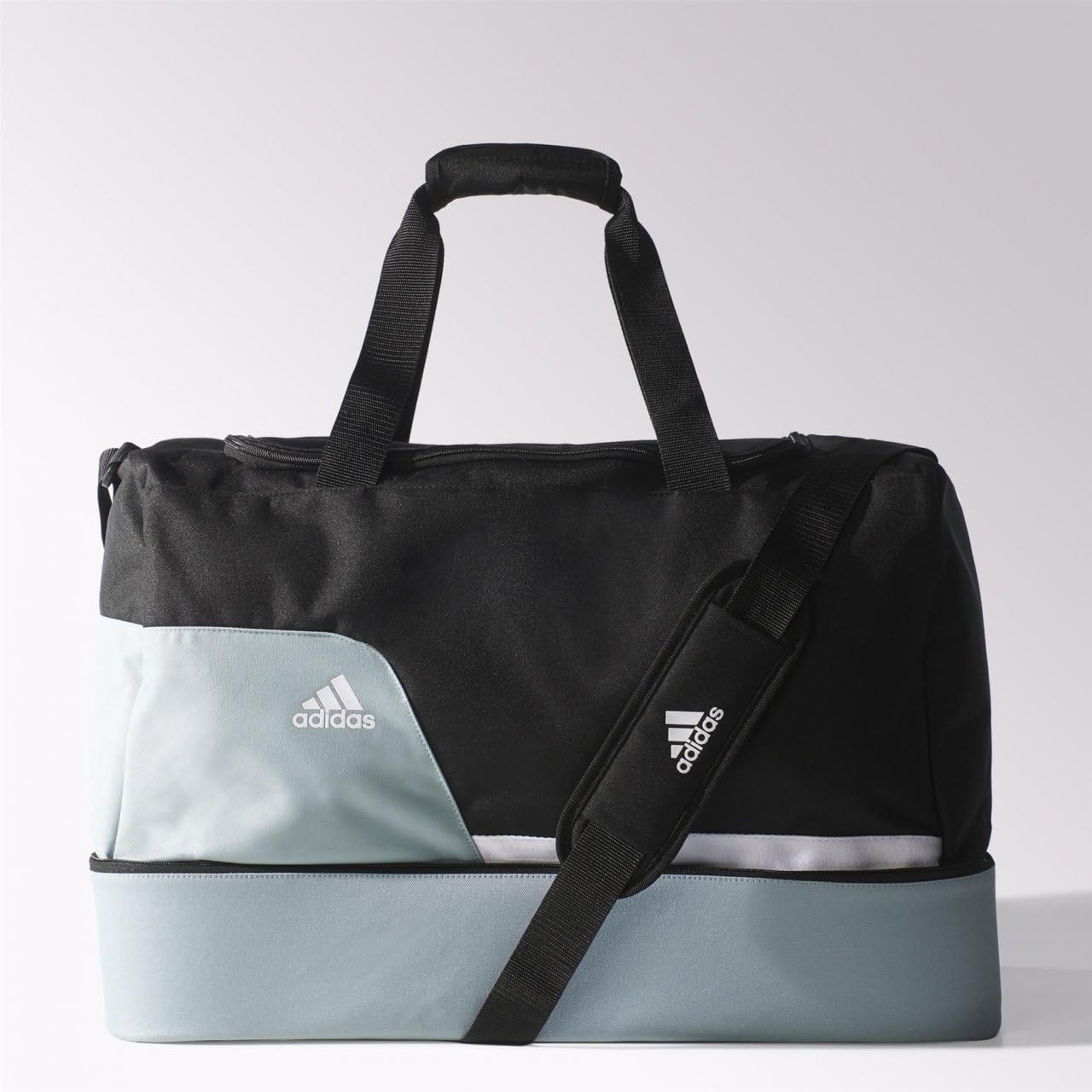 adidas Rucksäcke Tiro 13 Sporttasche mit Bodenfach Tasche, Blk, 55 x 30