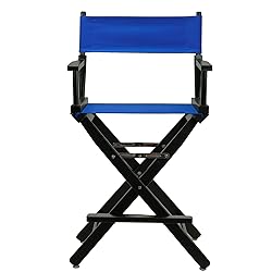 Casual Home 24" Director's Chair Black Frame-with
