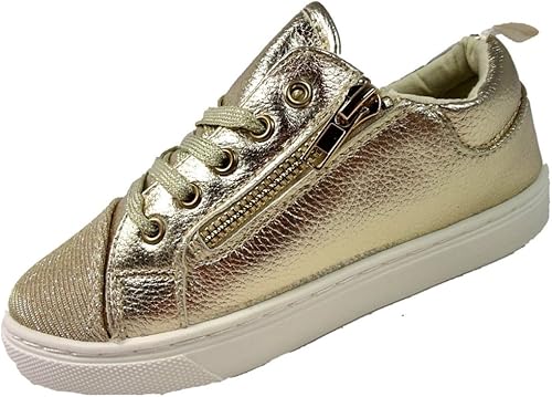 girls gold trainers